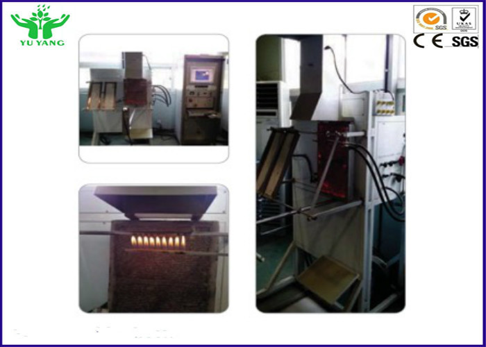 Feuer-Testgerät-leuchtende Platten-Flammen-Verbreitungs-Oberflächen-Prüfeinrichtung ASTM D3675