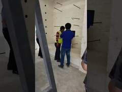 Vertikaler Ofen Baumaterialien Feuerbeständigkeitstest