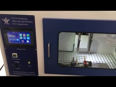 Prüfmaschine für die Entzündbarkeit von Baustoffen mit Einzel-Flammenquelle ISO 11925-2