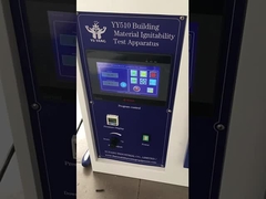 Prüfgerät zur Prüfung der Entzündbarkeit von Baustoffen