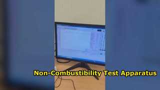Prüfgerät für Nichtbrennbarkeit