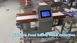 Industrieller Metalldetektor für Lebensmittel, HACCP-zertifiziertes System
