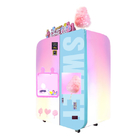 Rosa elektrischer Zuckerwatte-Automat, Snack-Floss-Süßigkeitsautomat