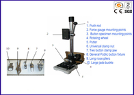 Schnellknopf-Zug-Testgerät, Knopf-Verschluss-Zug-Prüfvorrichtung mit FB-50k Drucklehre