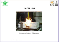 Entflammbarkeits-Testgerät der Labor16 Matratzen-CFR1632 und der Matratzen-Auflagen
