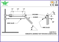 ISO 9772 Entflammbarkeits-Prüfvorrichtung der Schaumstoff-horizontale brennende Test-Maschinen-/UL94 HBF