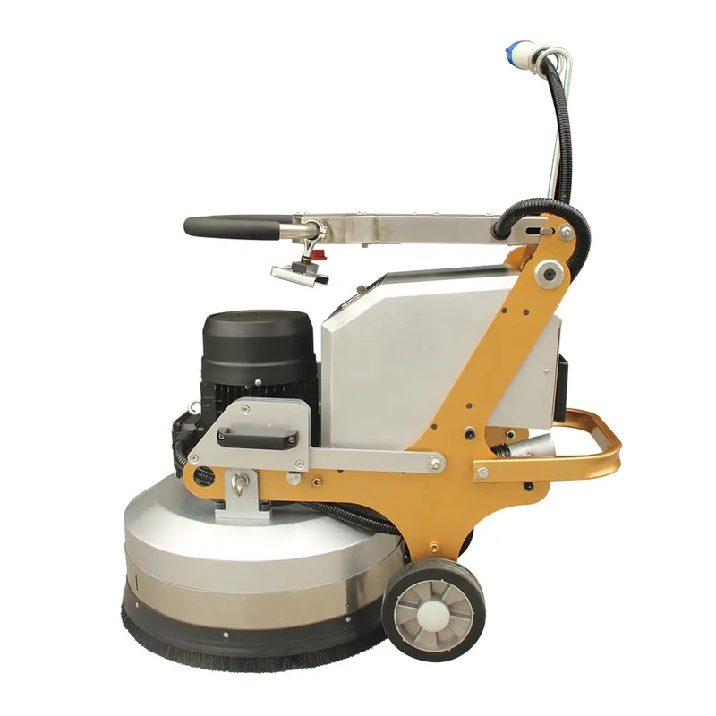220 kg schwere Granitschleifmaschine mit 3-teiliger Schleifplatte und 10,6 l Wassertank