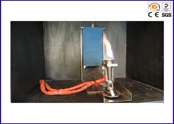Entflammbarkeits-Prüfvorrichtung NFPA 701 vertikale Prüfmethode-1 für einzelne/multi Schicht Gewebe-