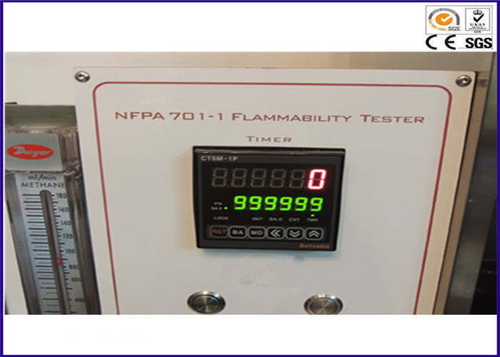 Laborfeuer-Testgerät für Prüfmethode 1 der Gewebe-NFPA 701