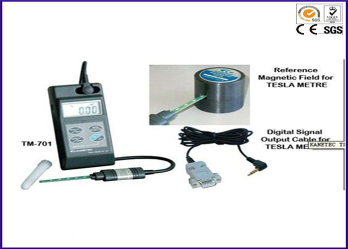 Magnetfeld-Stärke-Meter, Tesla-Gauß-Meter mit axialer Art Sonde