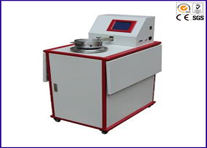 ASTM D737 Anzeigen-vollautomatisches Textilgewebe-Luft-Durchlässigkeits-Testgerät ISO 9237 LCD