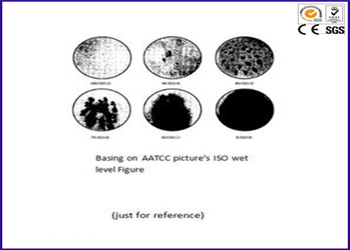 Spray-Bewertungs-Prüfvorrichtung des Gewebe-500ML, Prüfmaschinen ISO 4920 AATCC 22 Labortextil