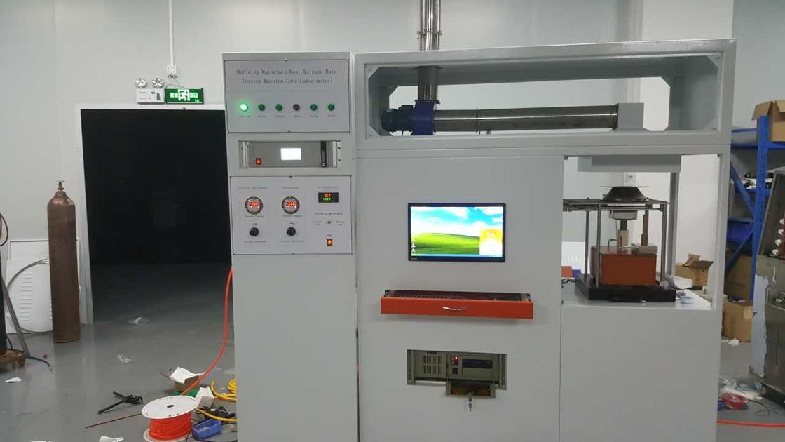 Kegel-Kalorimeter-Hitzentwicklungs-Raten-Entflammbarkeits-Testgerät mit ISO 5660 GB/T 16172