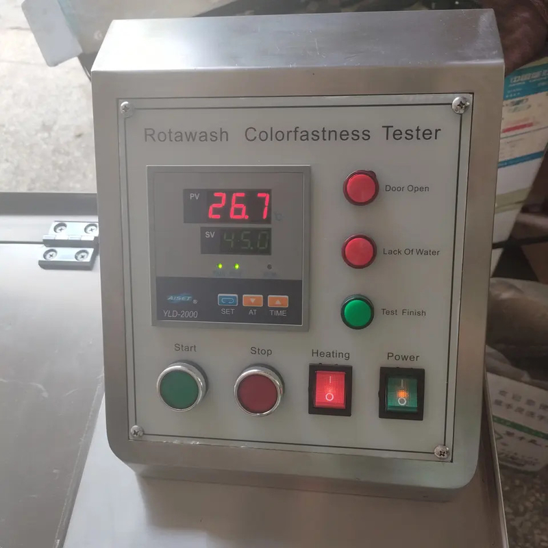 Stoff Rotawash Farbfestheitsprüfmaschine für Gewebe Waschfarbfestheitsprüfer Wasserfarbfestheitsprüfer