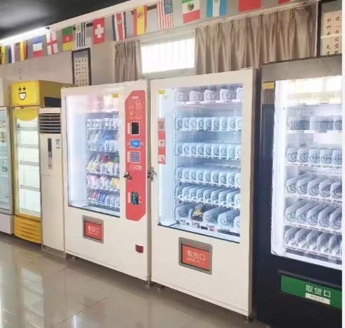 Automatische Automaten mit schneller Erwärmung und großer Kapazität für heiße und kalte Mahlzeiten