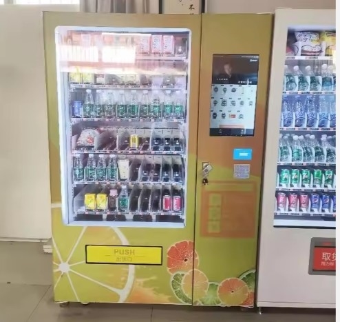 Automatische Automaten mit schneller Erwärmung und großer Kapazität für heiße und kalte Mahlzeiten