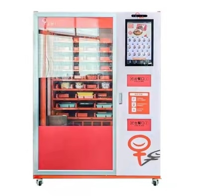 Anpassbare Farbe Snack und Getränke Automaten Touchscreen Anpassbares Zahlungssystem