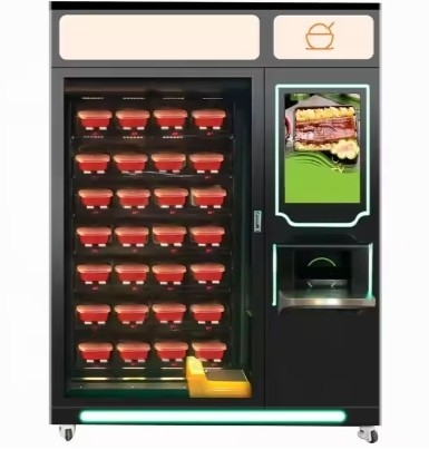 Anpassbare Farbe Snack und Getränke Automaten Touchscreen Anpassbares Zahlungssystem