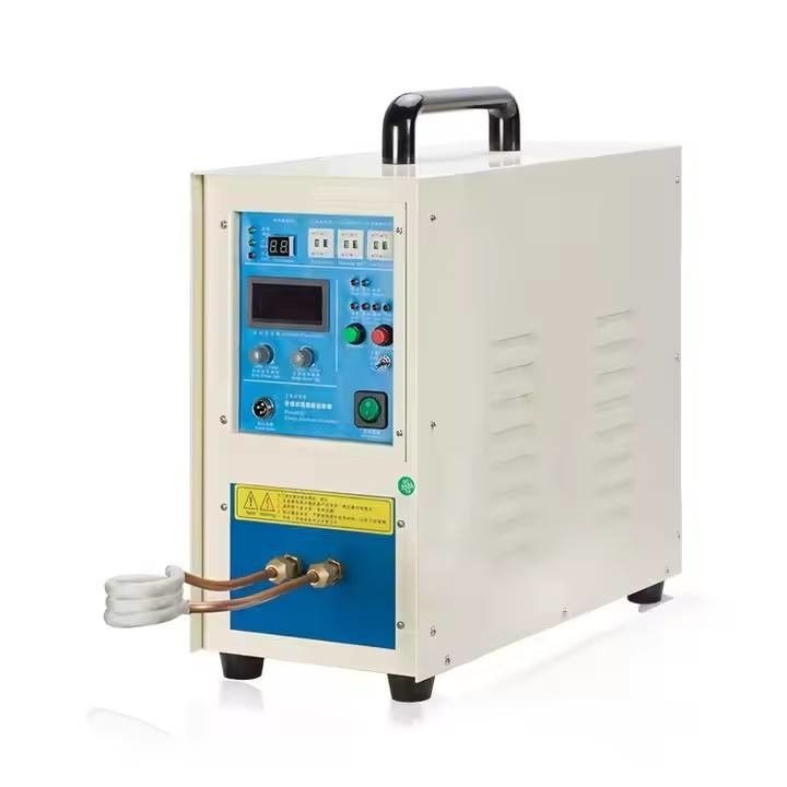 Hochfrequenz-Induktionsheizmaschine 15KW mit 200-600A Metallschmiedemaschine Kühlung für elektrische Prüfgeräte
