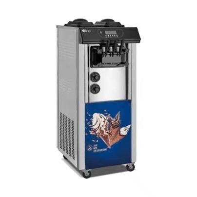 Flächenstehende 13L-Drei-Kopf-Automatik für die Produktion von Eis