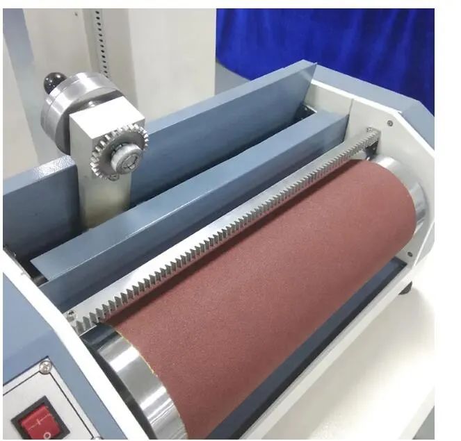 DIN-Abriebprüfmaschine ISO 4649 konform Textilprüfgerät zur Zählerfassung