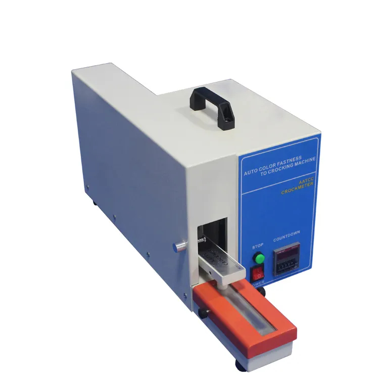 Elektrische Reibungsfarbenfestheit Tester AATCC Crockmeter Auto Farbenfestheit zu Crocking-Maschine