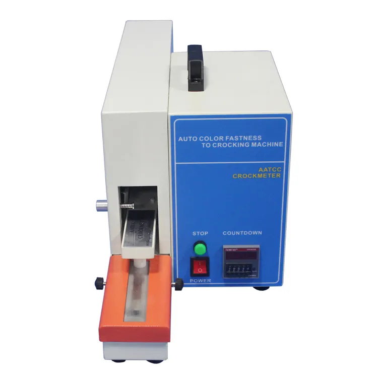 Elektrische Reibungsfarbenfestheit Tester AATCC Crockmeter Auto Farbenfestheit zu Crocking-Maschine