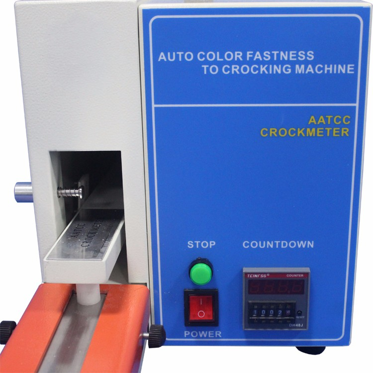 Elektrische Reibungsfarbenfestheit Tester AATCC Crockmeter Auto Farbenfestheit zu Crocking-Maschine
