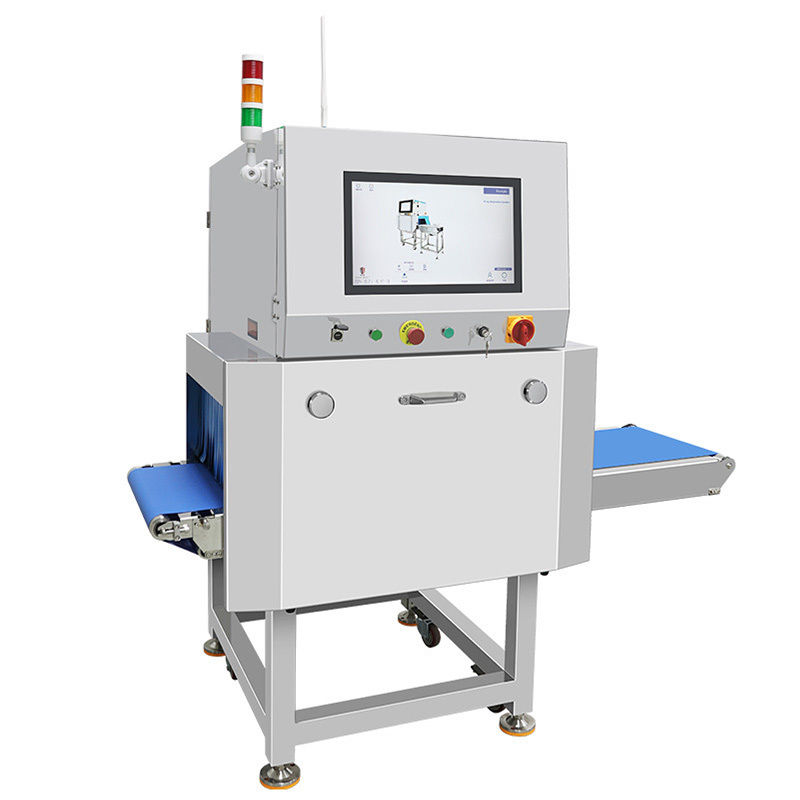 Automatische industrielle Metalldetektormaschine mit hoher Präzision für Lebensmittel Fleisch Gemüse Fisch