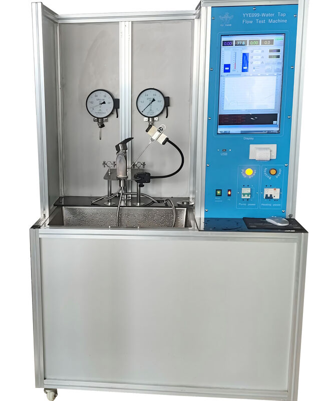 EN817 Wasserfluss-Testmaschine - 30 l/min Durchflusstester mit 0,6 MPa Druck und Echtzeit-Datenanzeige
