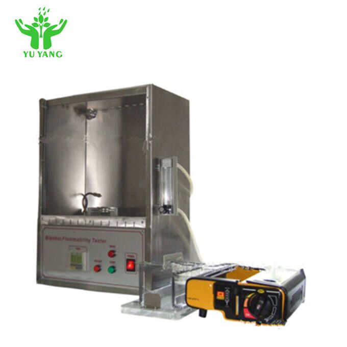 ASTM D4151 Brennbarkeitsprüfer für Decken mit 70 mmx70 mm Proben und 16 mm Flammellänge Feuerprüfgerät
