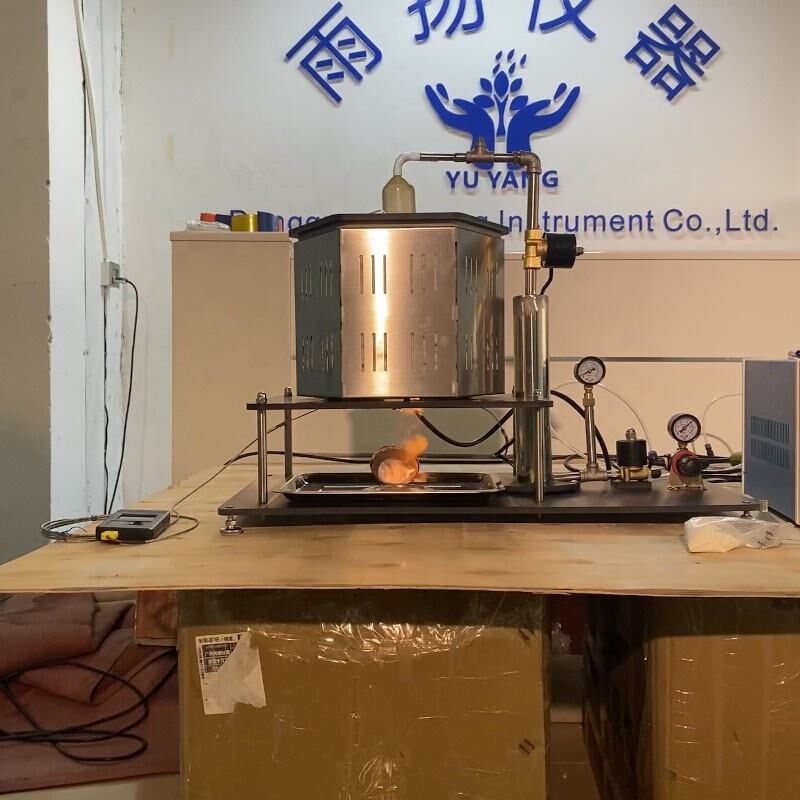 230V 50Hz Brennbare Staub-Zündtemperatur-Prüfgerät mit 0 ~ 1 Bar Druck-Entflammbarkeits-Prüfmaschine