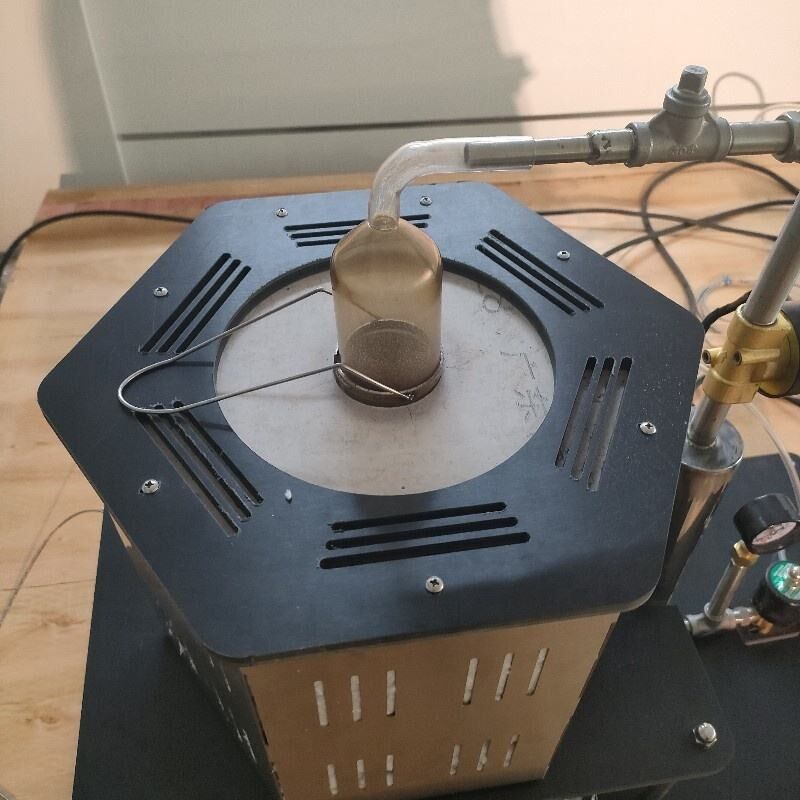 230V 50Hz Brennbare Staub-Zündtemperatur-Prüfgerät mit 0 ~ 1 Bar Druck-Entflammbarkeits-Prüfmaschine