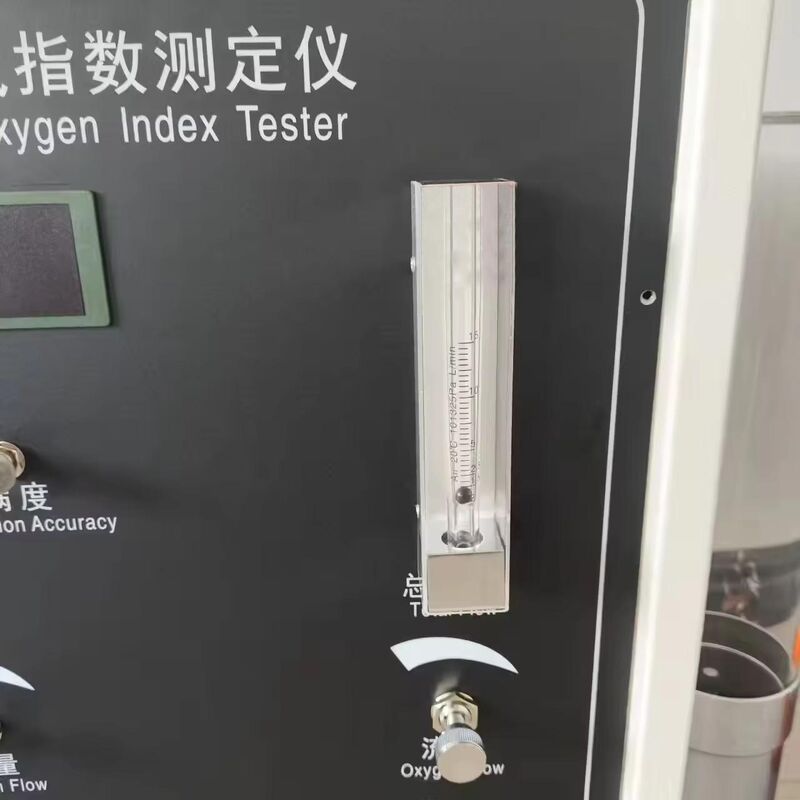 Digitaler ASTM D2863 Sauerstoffindex-Prüfgerät mit 0,1 % Genauigkeit für präzise Messung des begrenzten Sauerstoffindex
