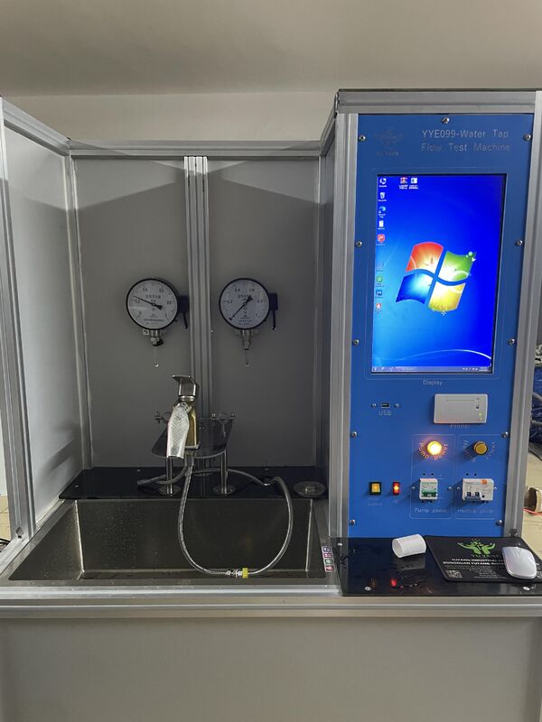 EN817 Wasserflussprüfgerät Multifunktionaler Hochdruck-Durchflussprüfer mit Echtzeitüberwachung und Datenaufzeichnung
