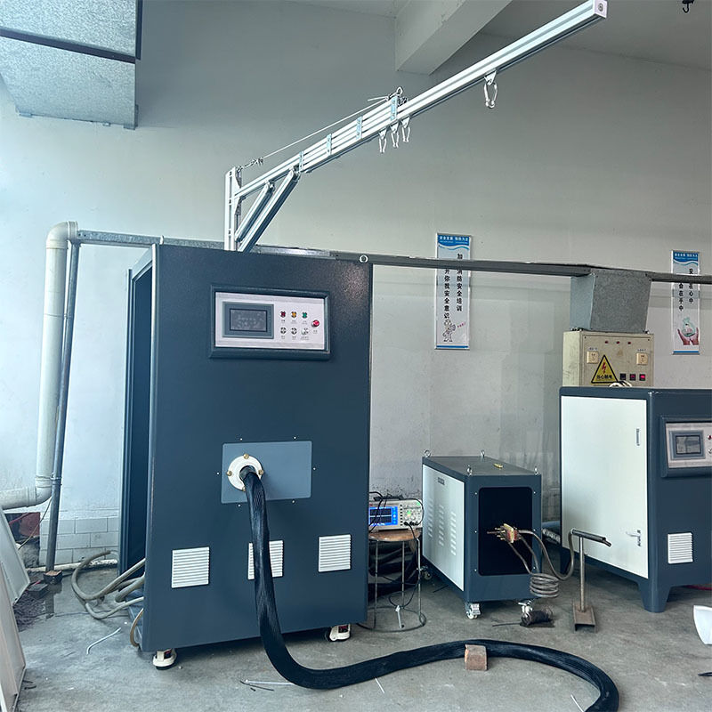 Mittelfrequenz-Induktionswärme-Schmiede-Maschine für Metallstange Schrauben- und Nussheizung mit Stahlmotor- und Pumpenkernkomponenten