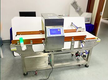 Lebensmittelverarbeitung Metalldetektor Fördermaschine HACCP FDA CE für Fleisch Brot Snack