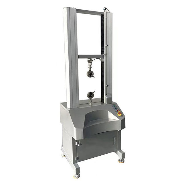 Filmverpackung Zugfestigkeit Tester 5kN ASTM D882 D1708 für PE PP PVC Polyester Film Lab