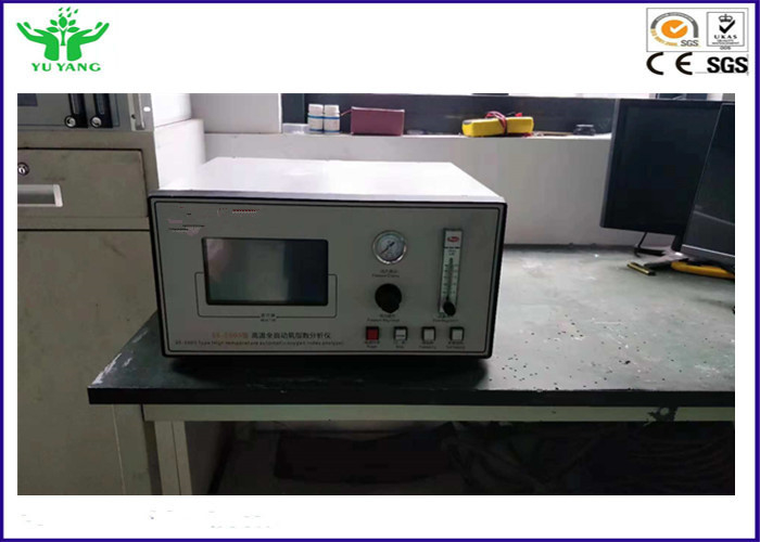 Sauerstoff-Index-Testgerät Wechselstrom 220V 50/60Hz 2A hoher Temperatur ISO 4589-3