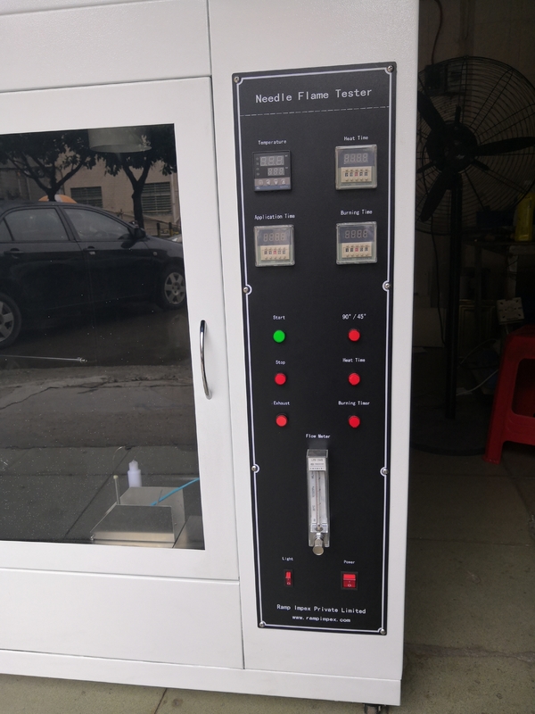 Dauerhafte Test-Kammer der Entflammbarkeits-IEC60695-11-5, Nadel-Flammen-Prüfvorrichtung für IEC60695-2-2