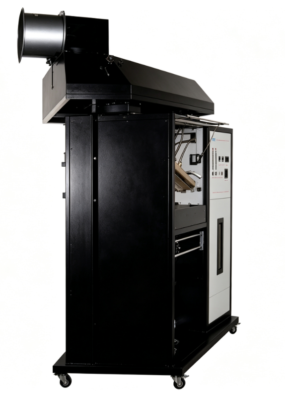 Kritischer Strahlungsströmungstester mit 2 kW Gesamtleistung und 300 mm × 450 mm Strahlungsströmungskörper für die Prüfung des Bodenwärmeflusses