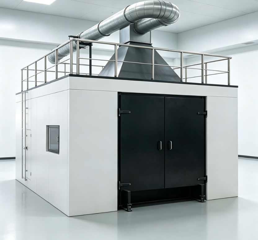 YYF005 Baumaterialien und Bauprodukte Einfachbrennstoffprüfgerät (SBI)