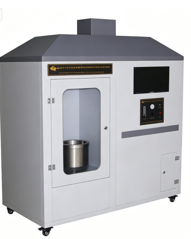 UL94 Entflammbarkeitstester mit einer Prüftemperatur von 0°500 °C, einstellbarem Luftstrom und Temperaturgenauigkeit von ±1 °C für elektronische Materialien aus Kunststoffkautschuk