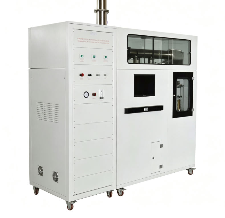 ISO 5660 Standard-Kegelkalorimeter-Flammbarkeitstester mit 100 kW/m2 Strahlungsintensität und hochpräziser elektronischer Skala