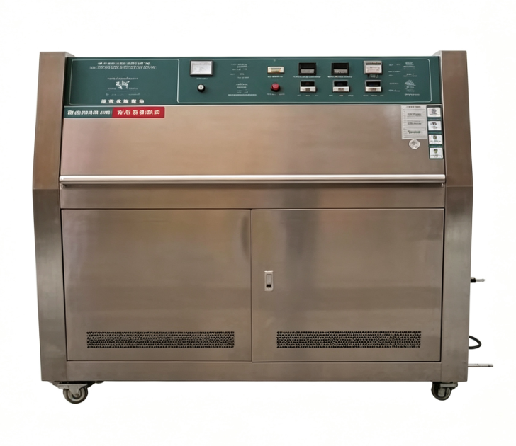 UV-Beschleunigter Wetterprüfer mit 304# Edelstahlkammer TEMI 880 Programmierbarer Controller und RT+20°C~70°C Temperaturbereich