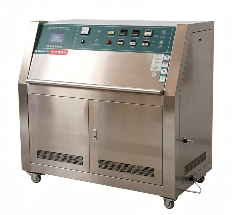 UV-Beschleunigter Wetterprüfer mit 304# Edelstahlkammer TEMI 880 Programmierbarer Controller und RT+20°C~70°C Temperaturbereich