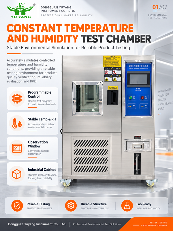Constant Temperature And Humidity Test Chamber IEC ASTM Standard Environmental Climatic Chamber for Electronic Product Aging Test