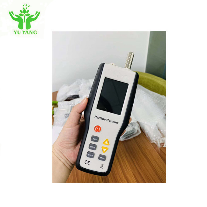 ISO13485 Schmelze-durchgebrannter Tuchfilter-Staub-Prüfvorrichtungs-tragbarer Filter-Partikel-Detektor 3.7VDC, 6000mAh