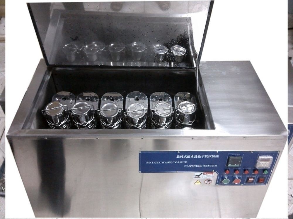Rotawash-Farbechtheits-Prüfmaschine-Gießrinne-Meter für Gewebe