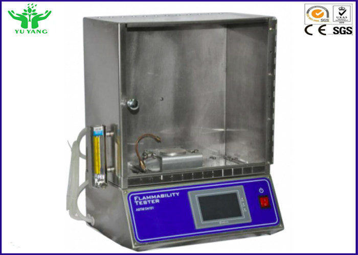 Umfassendes Entflammbarkeits-Testgerät ASTM D4151 mit frei eingestellter Zündzeit